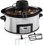 Slowcooker met Timer Slowcooker Elektrisch Slowcooker met Timer 4 Personen - Thumbnail 3