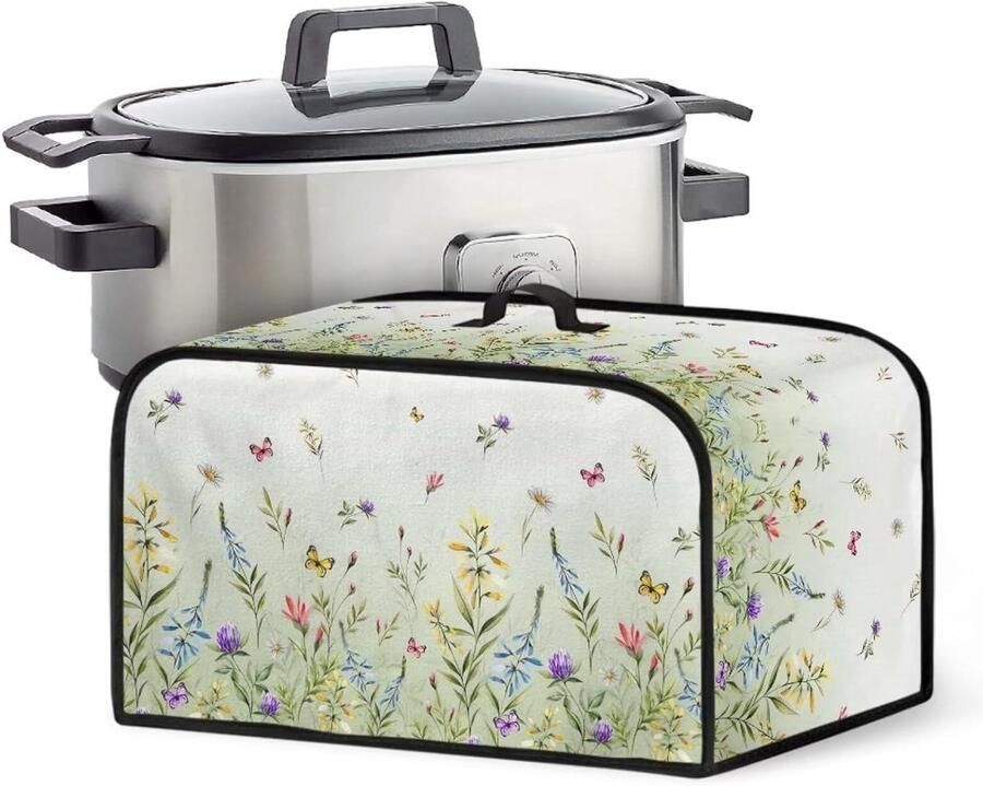 Slowcooker Stofkap Apparaat Cover Keuken Apparaten Beschermen Met Accessoire Vak 432 x 275 x 25 cm