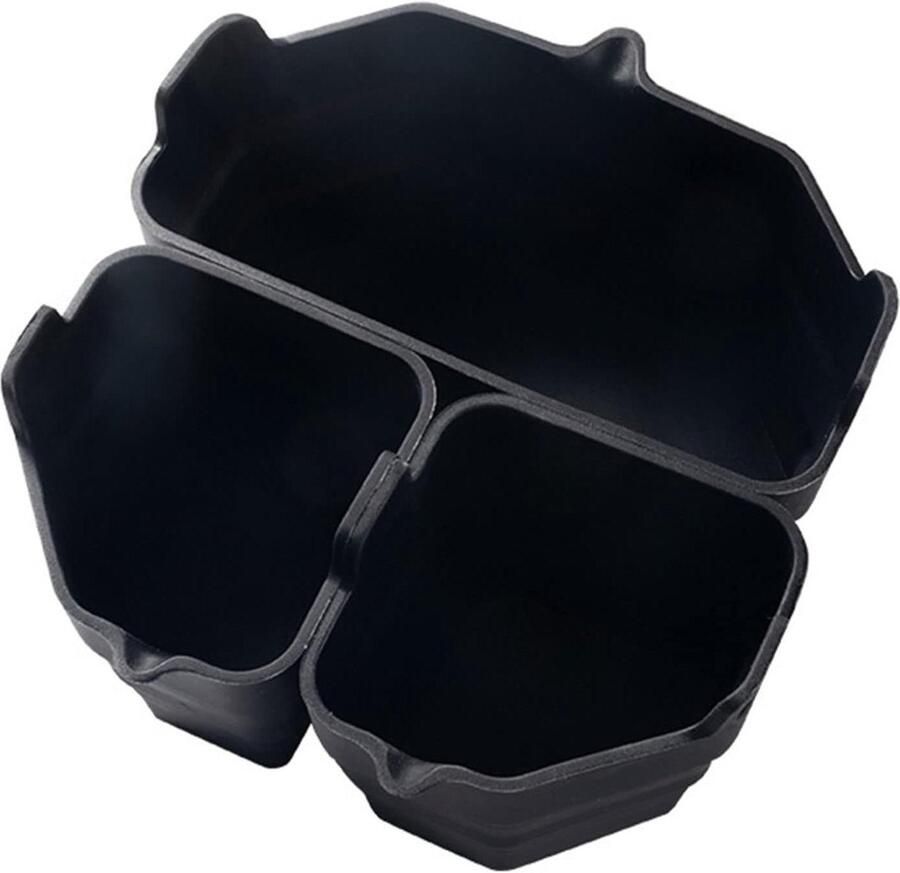 Slowcooker Verdelers Crock Pot Liners Twee Maaltijden Bereiden Voedselveilig Siliconen 20 cm x 195 cm Zwart
