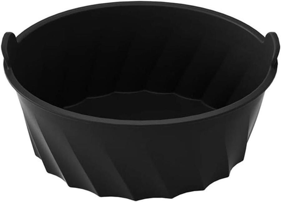 Slowcooker Voering Crock Pot Inzet Koken Zonder Knoeien Herbruikbaar Siliconen 6-8 Liter Ovaal Zwart