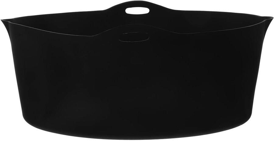 Slowcooker Voering Kookpot Inzet Gemakkelijk Koken Herbruikbaar Siliconen 27x19x11.8CM Zwart