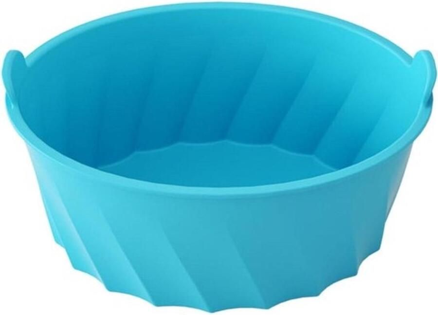 Slowcooker voering Ovale inzet Koken met minder rommel Herbruikbaar siliconen 6-8 Liter Blauw