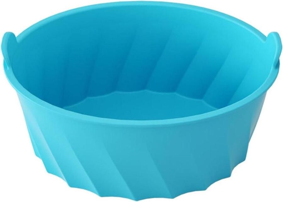 Slowcooker Voering Ovale Pot Maaltijd Bereiding Hittebestendig Materiaal 6-8 Liter Blauw