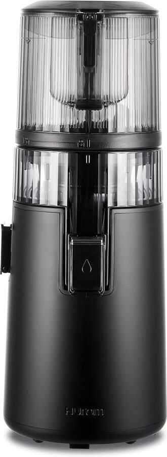 Slowjuicer Elektrisch Sapcentrifuge Koudpers Gezond Sap Maken Verwerking Hele Vruchten 18 Liter Matzwart