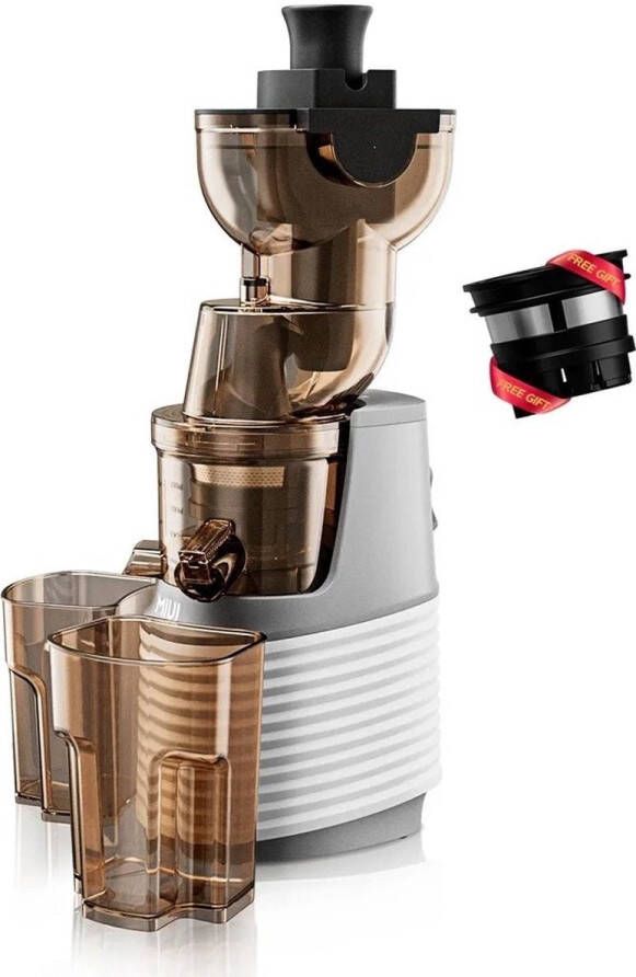 Slowjuicer Slow Juicer Persmachine Fruitpers Sinaasappelpers Appelsienpers Drukmachine Persmachine Vruchtensap Pers Machine Press Machine IJsmachine Keuken Apparaat Met zeef 1000ml 60RPM 250W