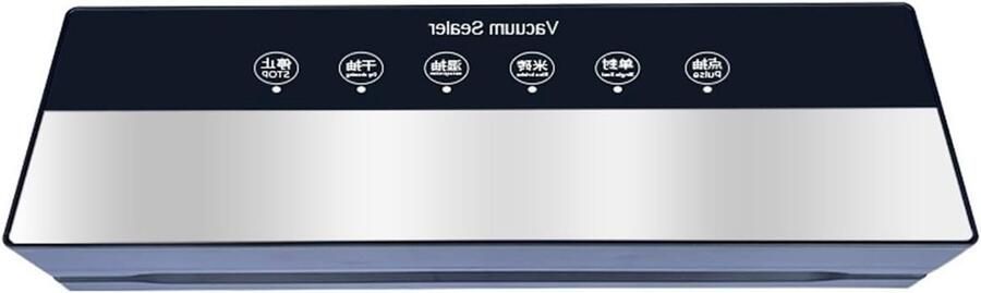 Sluitmachine Vacuüm Vershouder Keuken Voedsel Bewaren Roestvrijstaal Behuizing 36 cm Lengte Zilverkleurig