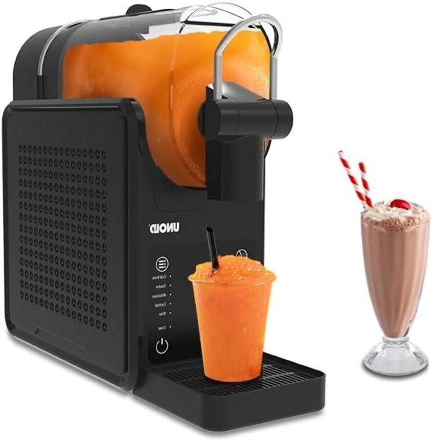 Slush IJs Machine IJsmachine Zelf IJsjes Maken Vijf Programma's 2 Liter Zwart