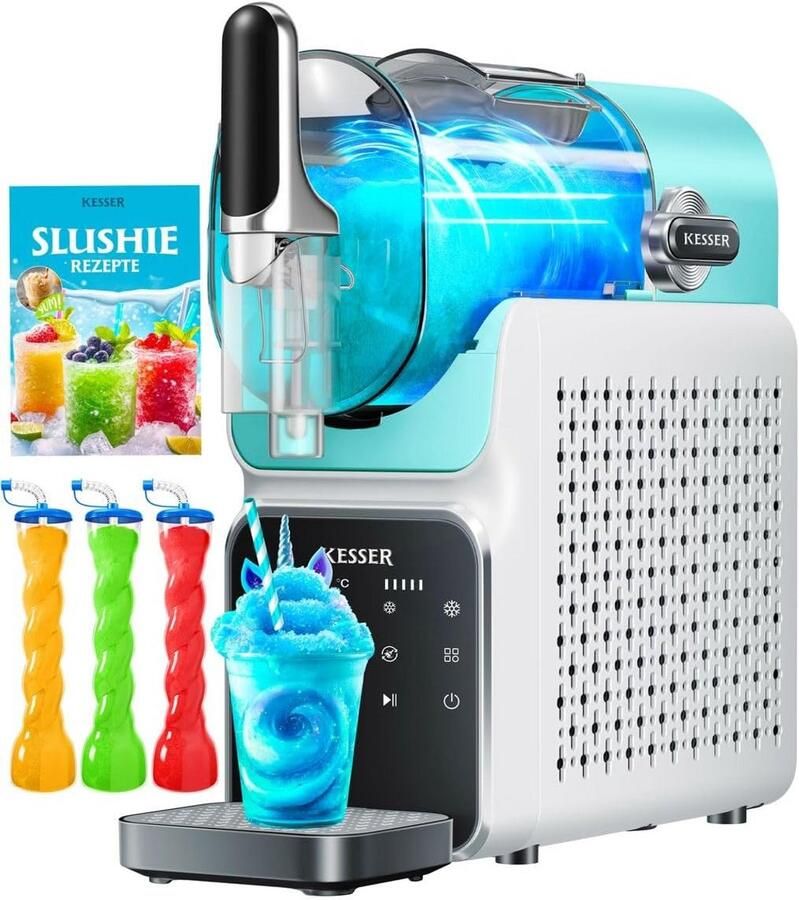 Slush Machine 2 Liter 6 Programma's in 25 min voor Slush Milkshakes Frappés Bevroren Sap & Cocktails