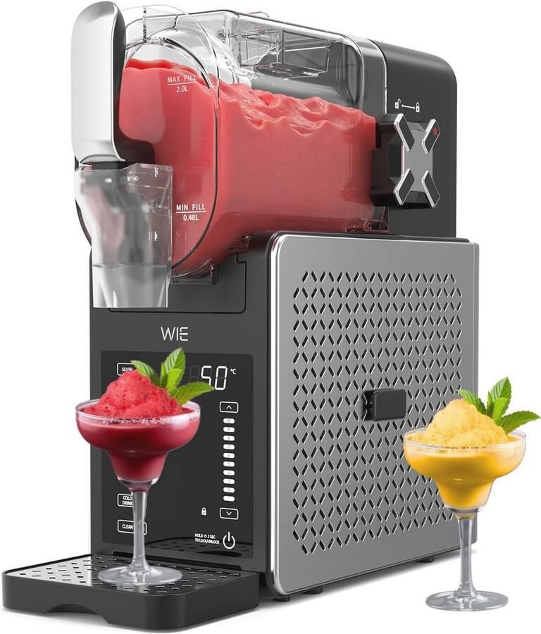 Slush-machine en IJs- en Dessertmachine met Automatische Reiniging