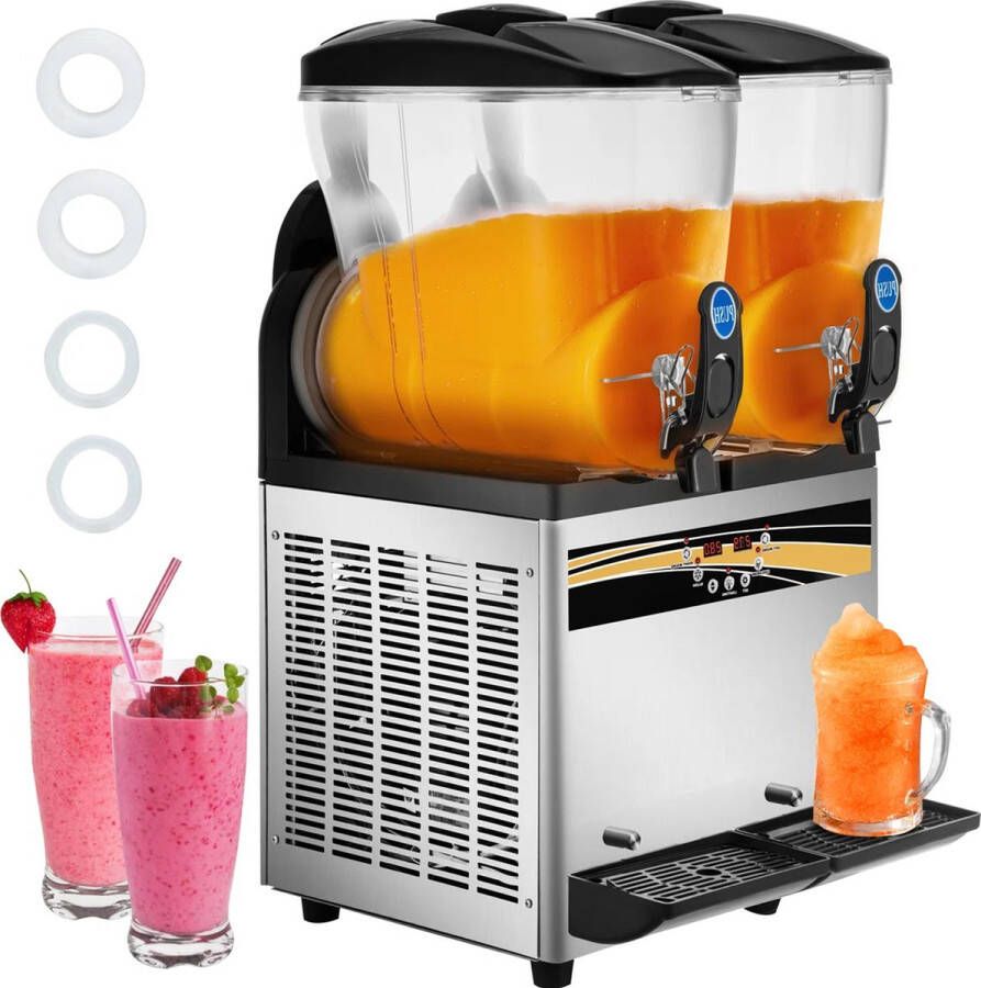 Slush Machine Frozen Drink Machine van Roestvrij Staal Ijskoude Drankjes