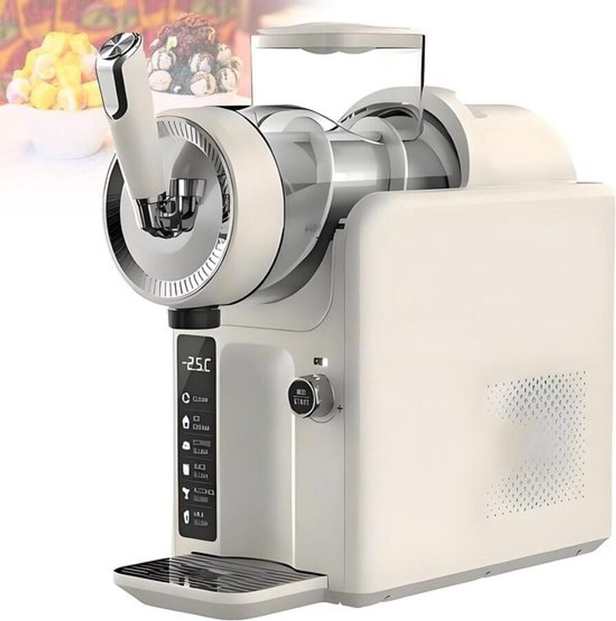 Slush Machine IJsmachine Drankjes Thuis Drankjes Maken Snelle Bereiding 15 Minuten 1.8 Liter Capaciteit Beige