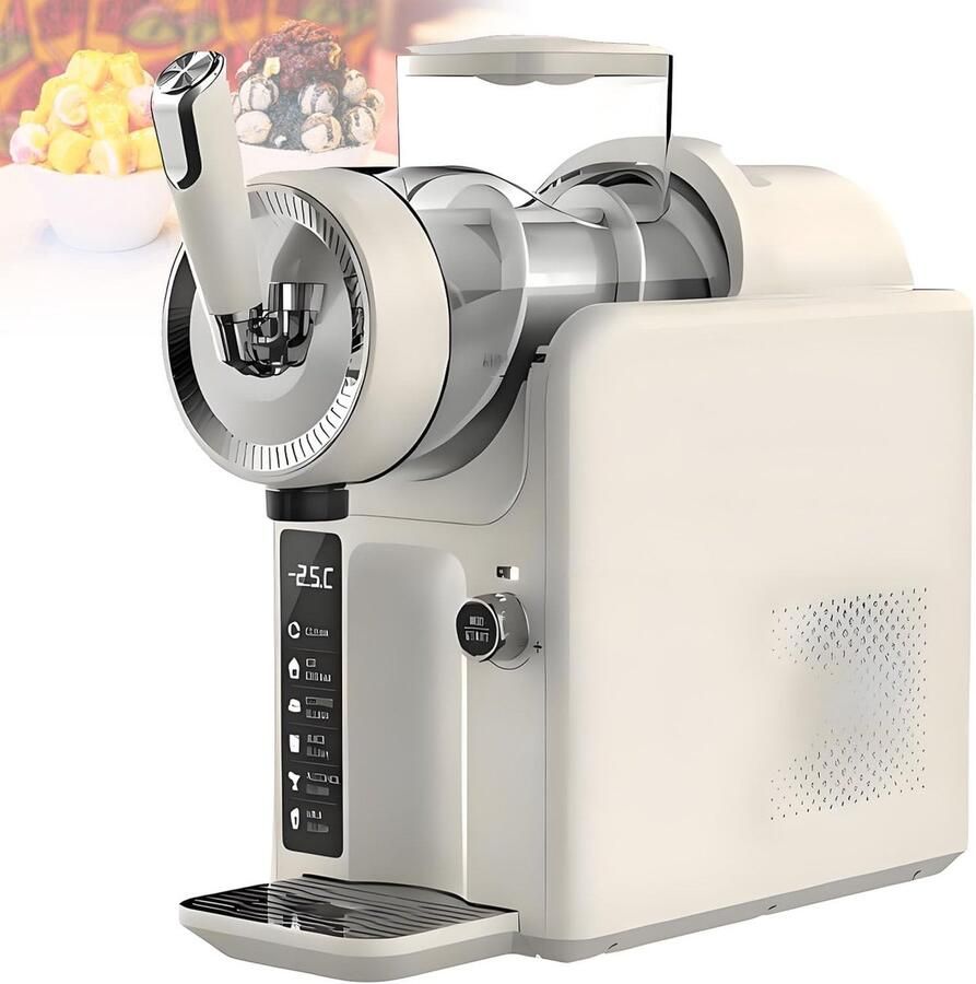 Slush Machine IJsmachine Drankjes Thuis Drankjes Maken Snelle Bereiding 15 Minuten 1.8 Liter Capaciteit Beige