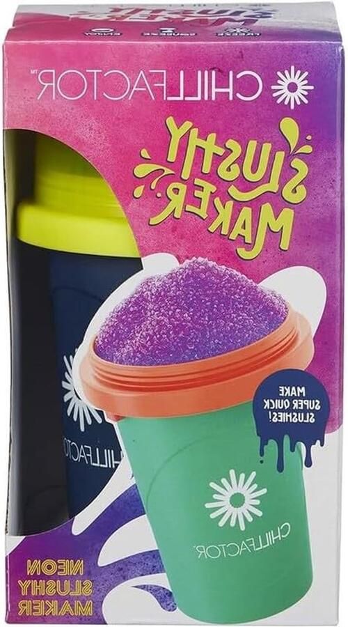 Slush Machine Speelgoed IJsmachine Kinderen Zelf Slush Maken Geen IJs Mixer 12 Stuks Donkerblauw