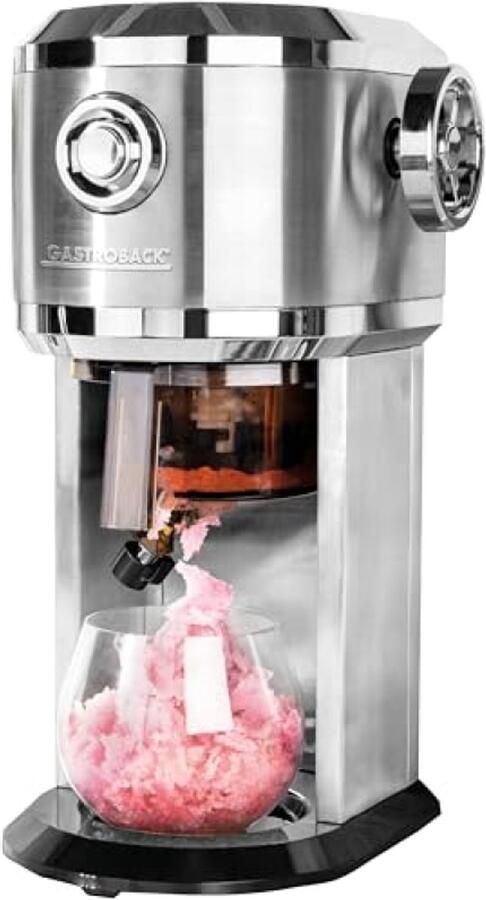 Slush-machine voor thuis ijsmaker voor bevroren cocktails Snow Cone Slusheis Granita en Crushed Shaved Ice instelbare raspdikte en vulhoeveelheid