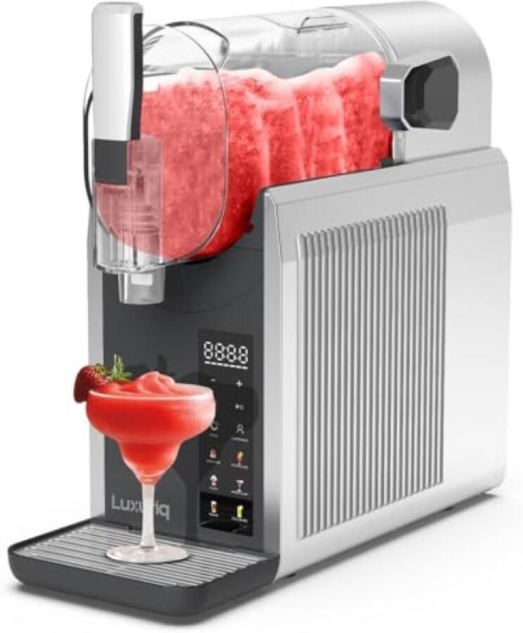 Slush Puppy Machine 7 programma's 2 liter Self-cleaning Slush Milkshake Frappé Frozen Cocktails & meer