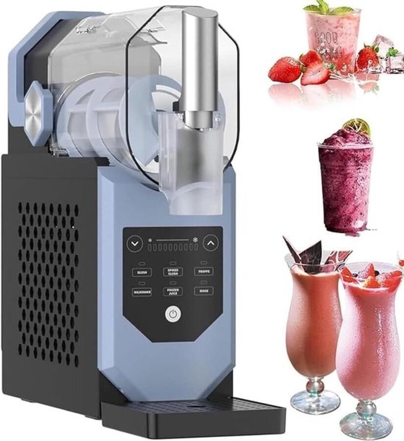 Slushie Machine IJsmachine Dranken Bevroren Dranken Maken Ijsvrije Technologie 41.5x14.3x42.5cm