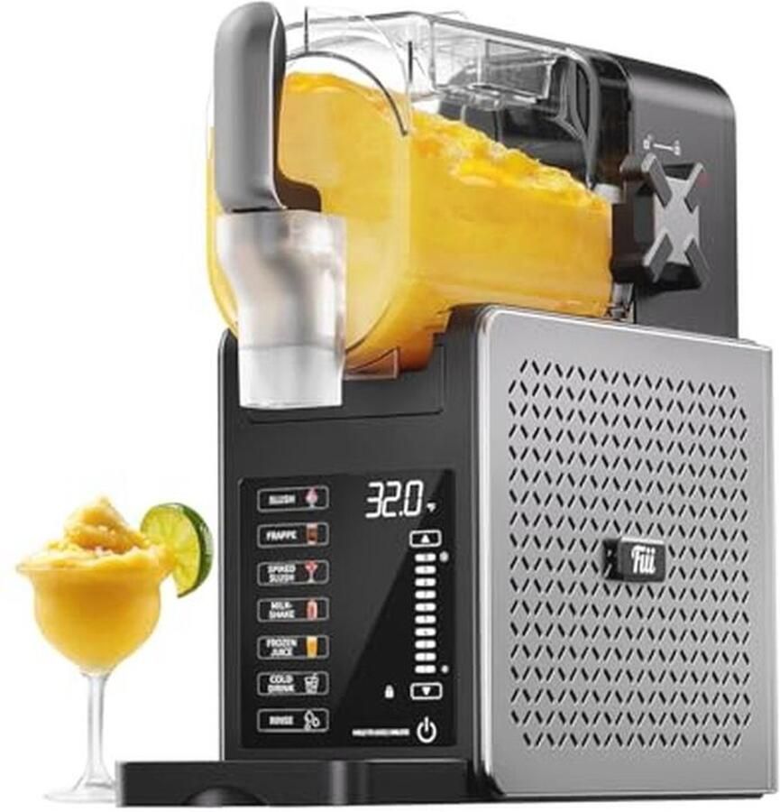 Slushie Machine voor Thuis met 90 oz Capaciteit Stille Werking en LED-Display