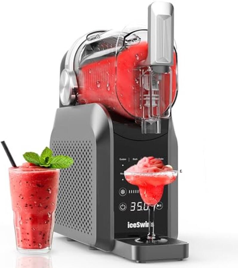 Slushie-machine zonder ijs 8 programma's Professionele bevroren drankmaker voor slush milkshakes & meer