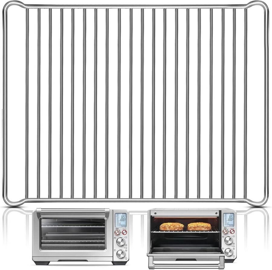 Smart Oven Rack voor Air Fryer Accessoires RVS Vervangende Onderdelen voor Stomen en Grillen