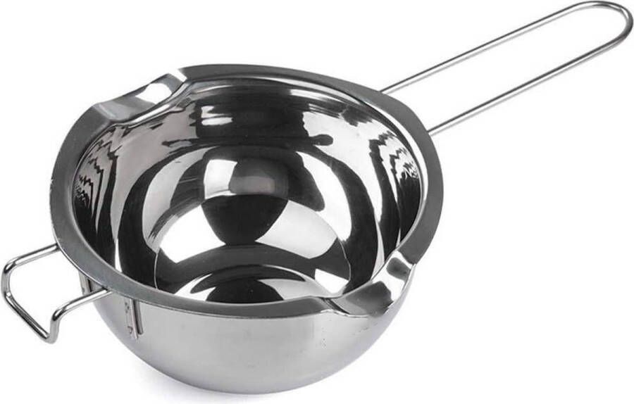 Smeltpan RVS Au Bain Marie pan Zilver Metaal Smelten
