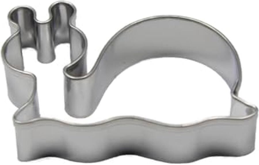 Snail Cookie Cutter 6 x 3.5 cm Dishwasher Safe Stainless Steel Baking Mold