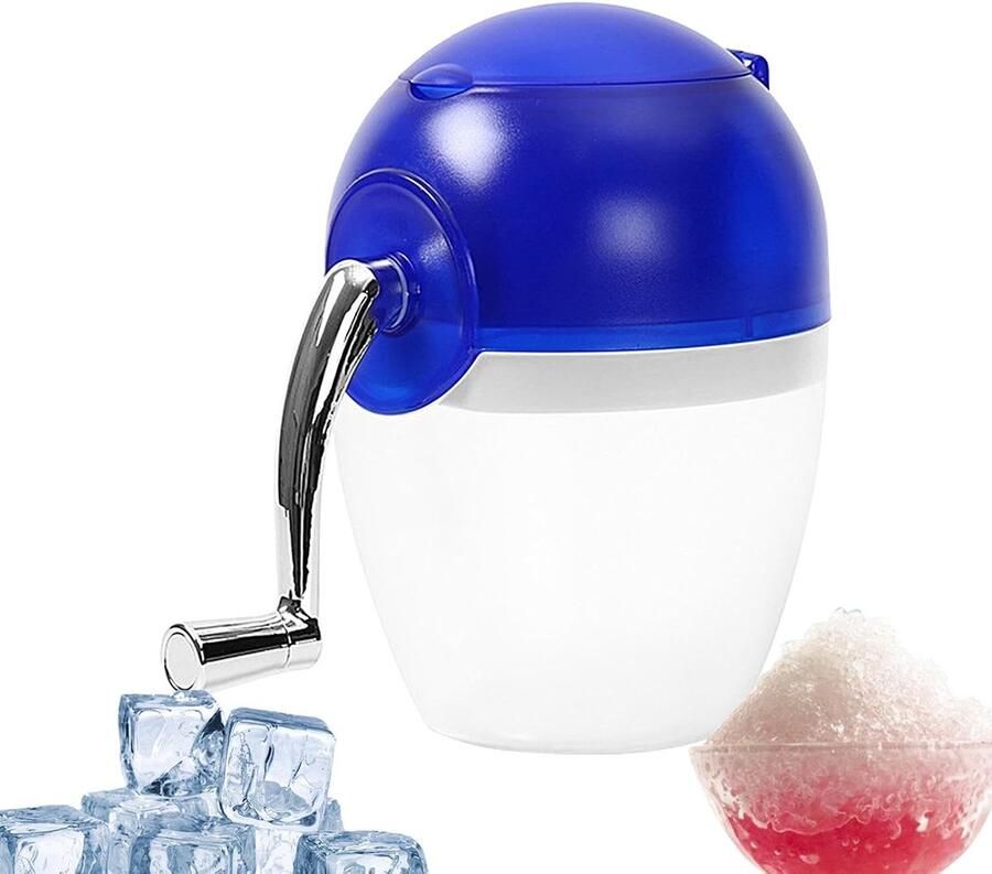 Sneeuwkegelmachine Ijsmachine Thuis Feestjes Handmatig Systeem 18.5 x 16.4 cm