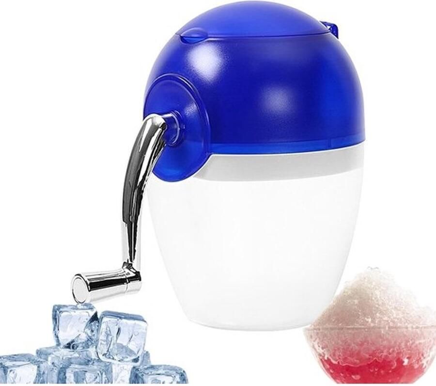Sneeuwkegelmachine IJsmachine Voor feestjes thuis Handmatig systeem 18 5 x 16 4 cm