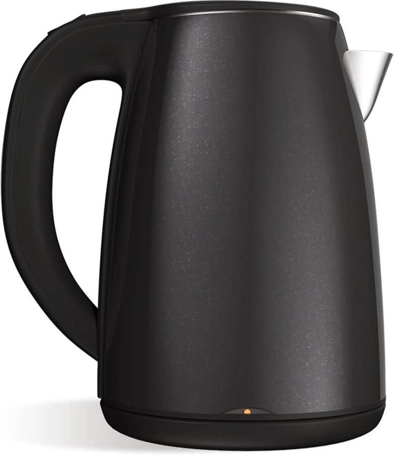 Snel kokende verlichte kannen Waterkoker 1 2 l 600 W Heet water Thee of koffie Draaibare voet Gemakkelijk schenken Waterkoker Zwart ziyu wisdom
