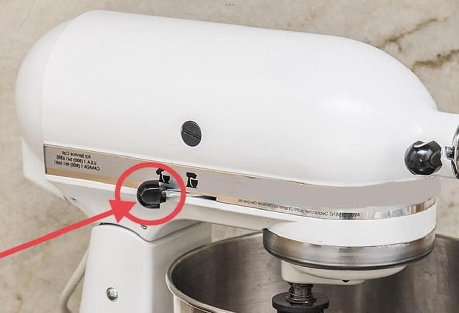 Snelheidshendel Knop Keukenmachine Knop Snelheden Instellen Origineel Reserveonderdeel 2 cm Zwart