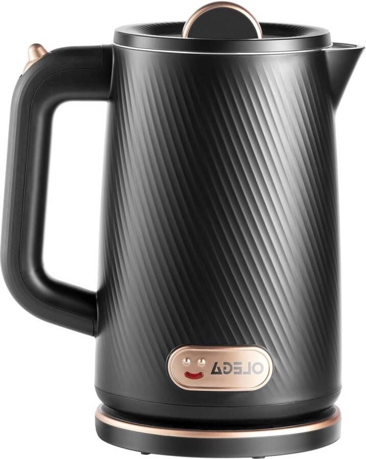 Snelkokende elektrische waterkoker kokend water 1500 W 1 8 liter draagbaar en warmtebestendig - Foto 2