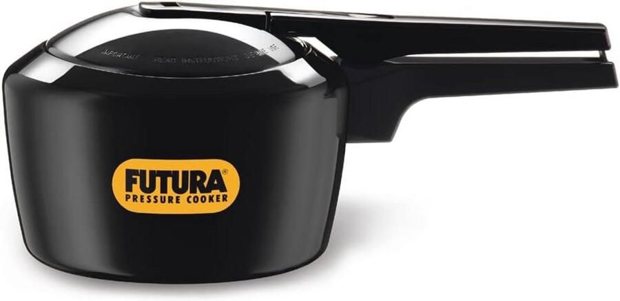 Snelkookpan 2 liter zwart