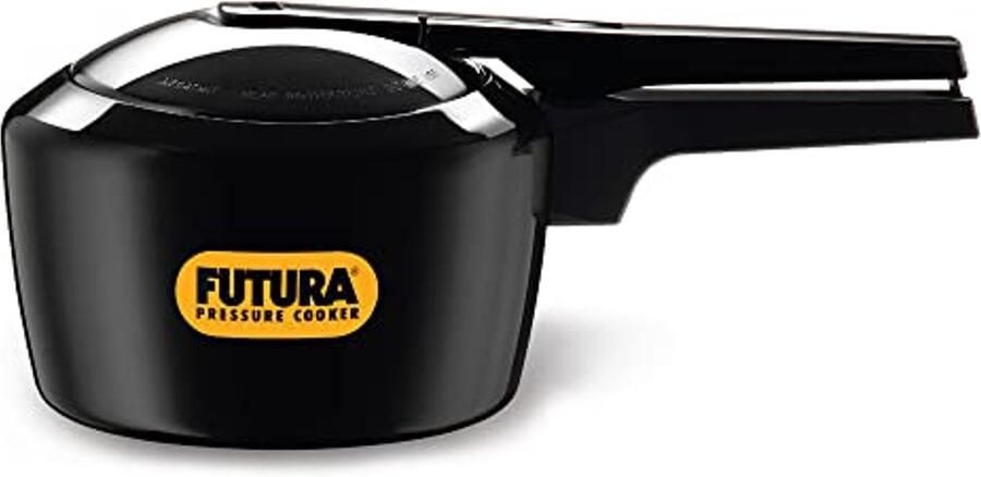 Snelkookpan 2 liter zwart