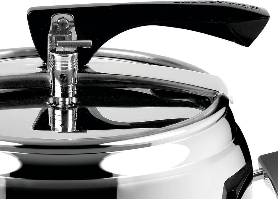 Snelkookpan Ø 22 cm 3 5 l met mand en receptboek