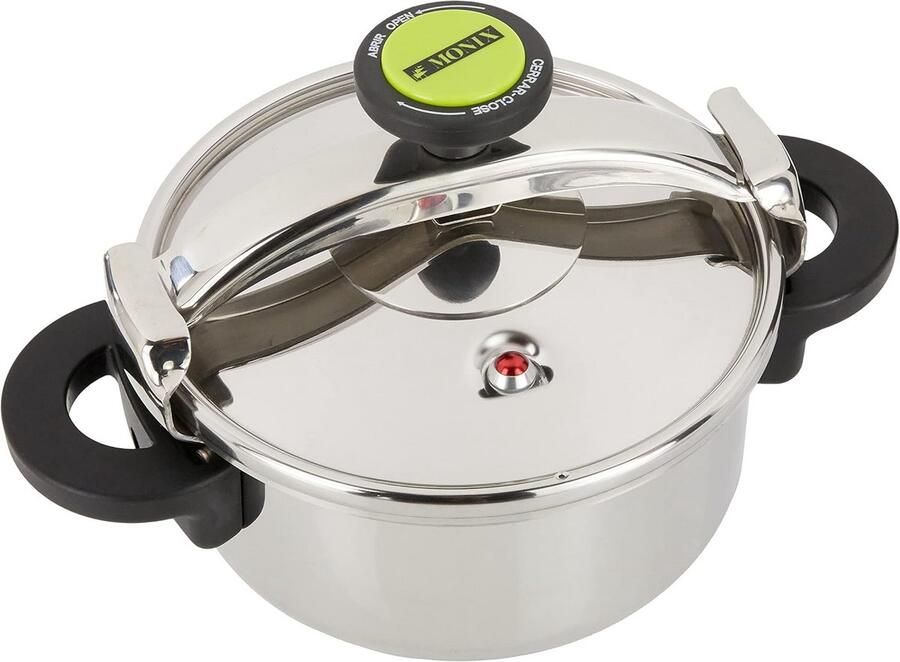 Snelkookpan 4 liter Roestvrij Staal 22 cm Kookpan