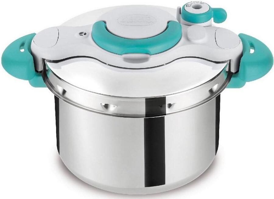 Snelkookpan 6L 100 Recepten Inductie Geschikt Roestvrij Staal