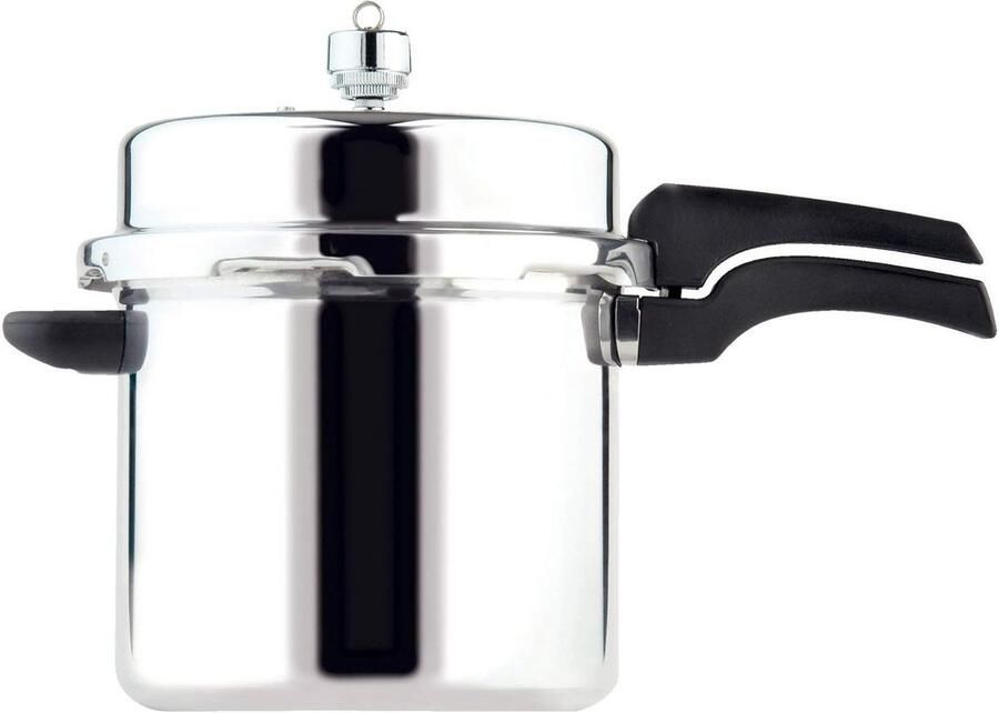 Snelkookpan Drukpan Snel Koken Ovenvast 180 graden 6 Liter Grijs