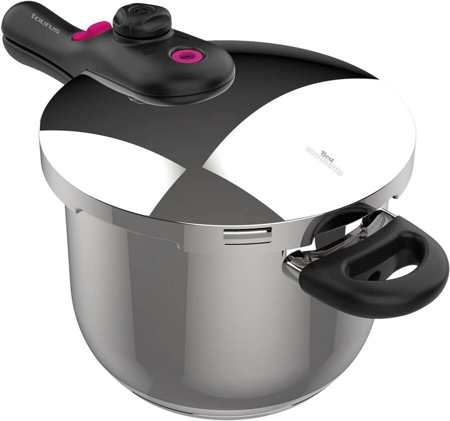 Snelkookpan 8 Liter Roestvrij Staal voor Alle Fornuizen Inclusief Inductie