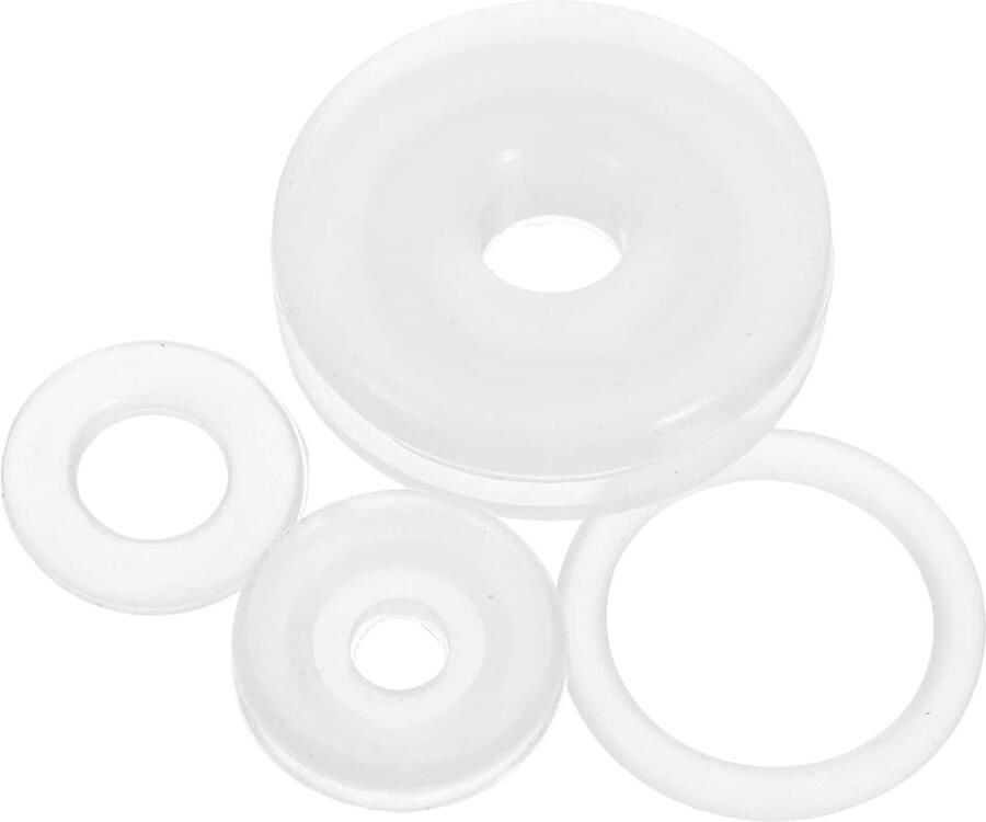 Snelkookpan Accessoires Onderdelen Pakking Veilig Koken Hoge Temperatuur Bestendig 4 Stuks Wit