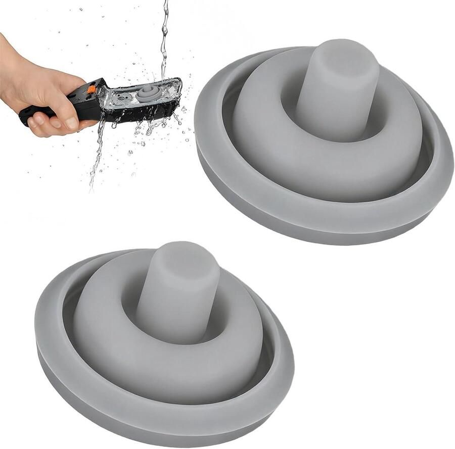 Snelkookpan Afdichting Reserve Ring Druk Koken Hittebestendig tot 220°C Ø 18-22 cm Grijs