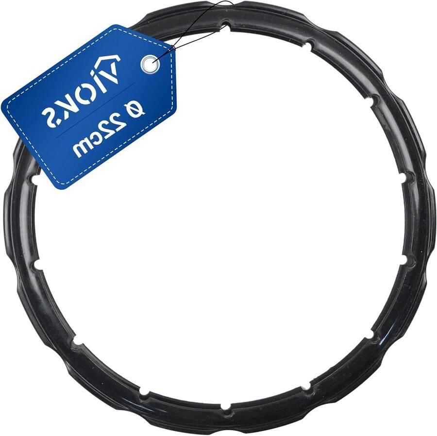 Snelkookpan Afdichting Reserve Ring Veilig Koken Luchtdichte Sluiting 22 cm Transparant