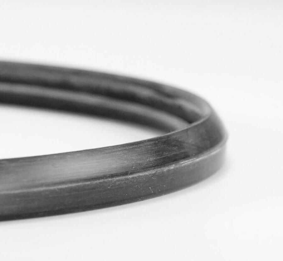 Snelkookpan Afdichting Reserve Ring Veilig Koken Specifiek voor Model 30 Ø 20 cm Zwart