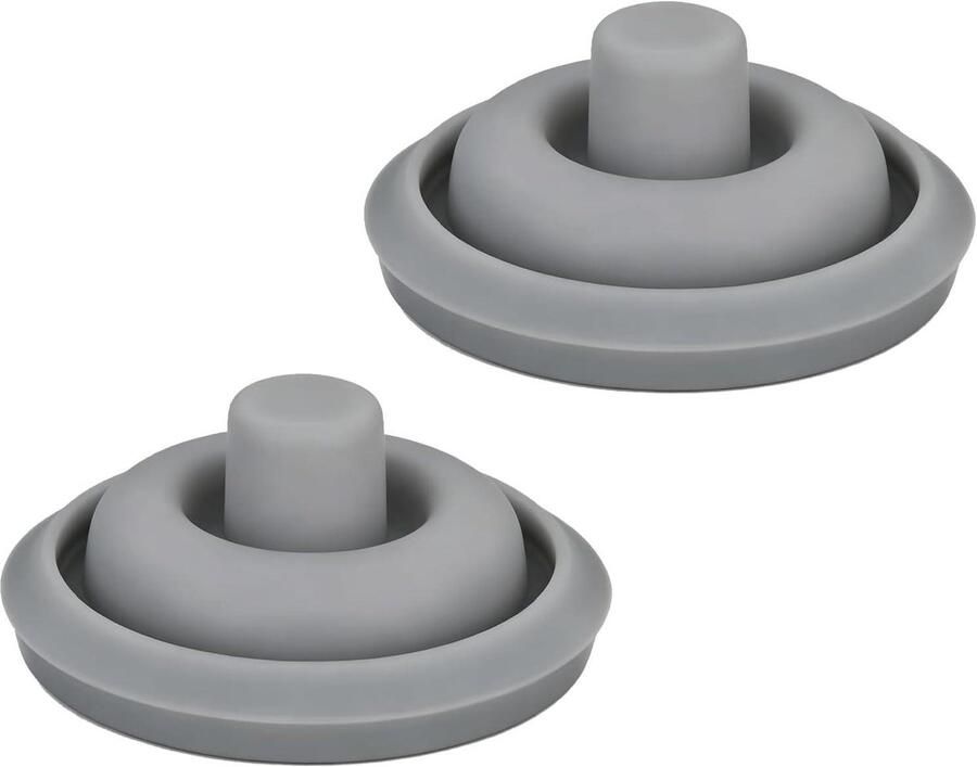 Snelkookpan Afdichting Reserve Ring Veilig Koken Voedselveilig Siliconen 18 en 22 cm Grijs
