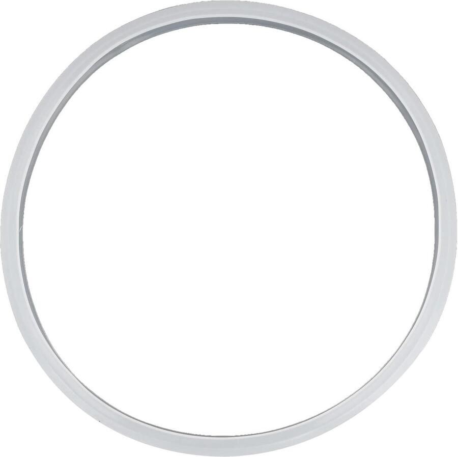 Snelkookpan Afdichtring Vervangende Pakking Ring Druk Koken Voedselveilige Siliconen 20cm Diameter Zilver