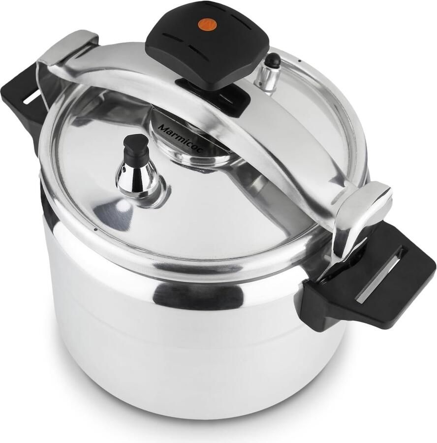 Snelkookpan Aluminium Drukpan Keuken Snel Koken Extra Dik Materiaal 10 Liter Metaal