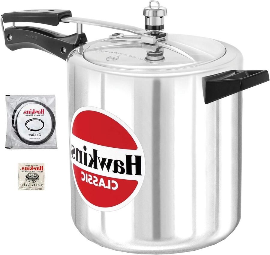 Snelkookpan Aluminium Hoge Pan Thuis Koken Extra Veiligheidsklep 8 Liter Meerkleurig