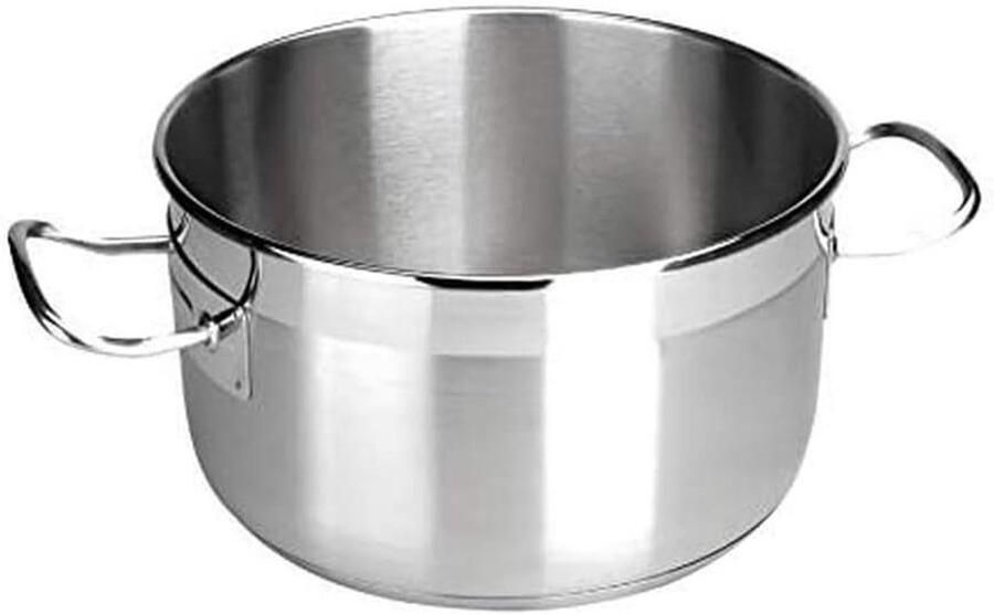 Snelkookpan Body Drukpan Koken Maaltijden Bereiden Roestvrij Staal 23 Liter Zilver