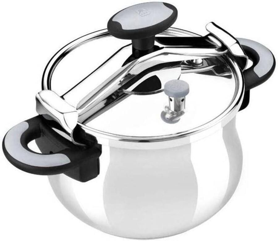 Snelkookpan Drukkoker Gezond Koken Dubbele Veiligheid 11 Liter Zilver