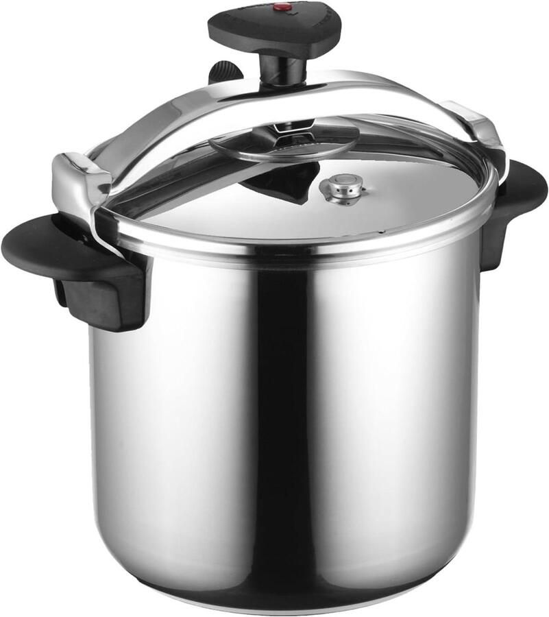 Snelkookpan Drukmaker Snel Koken 3 Veiligheidssystemen 14 Liter Metaal