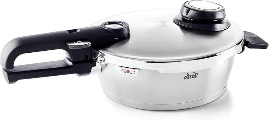 Snelkookpan Drukpan Gezond Koken 4 Kookstanden 1.8 Liter Zilver