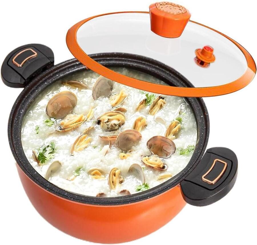 Snelkookpan Drukpan Huishoudelijk Gezond Koken Antiaanbaklaag 5 liter Zilver